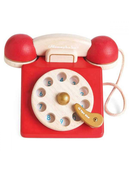 Drewniany telefon Vintage Le Toy Van