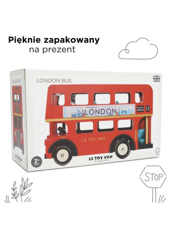 Londyński autobus drewniany  Le Toy Van