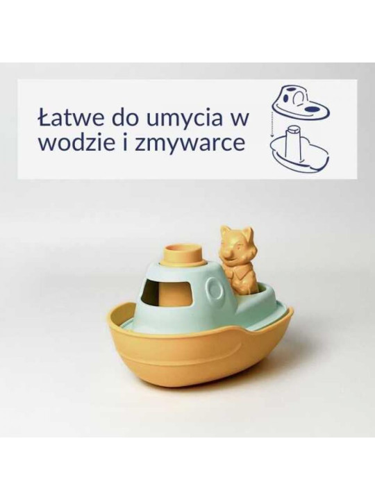 Moja pierwsza łódka 2 w 1: Żółta Le Jouet Simple