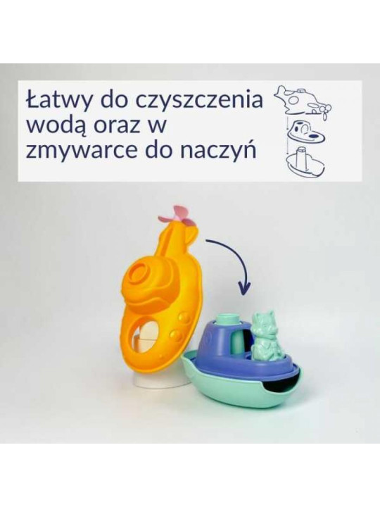 Mój pierwszy wodolot: Pomarańczowy Le Jouet Simple