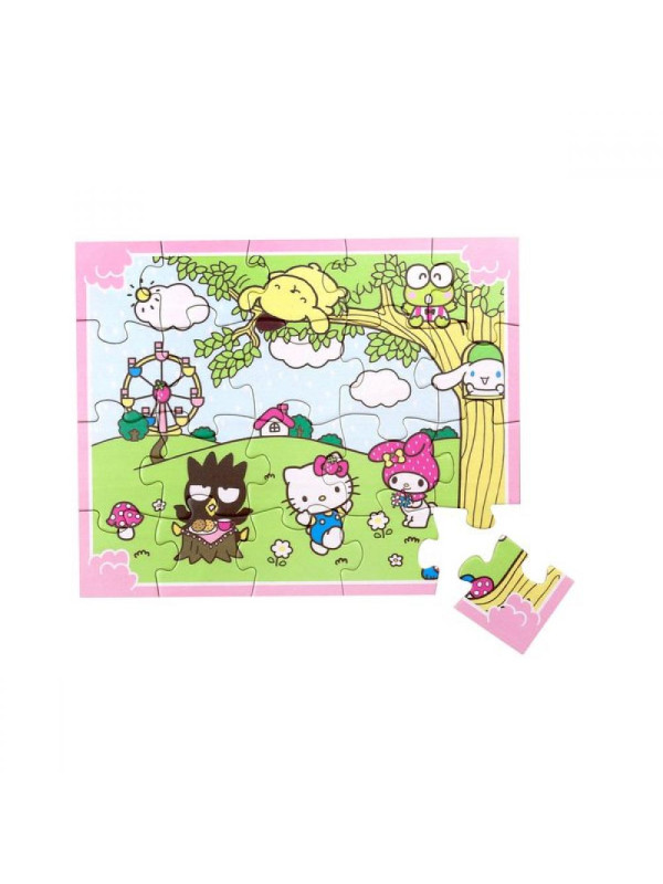 Drewniane puzzle 20 szt Hello Kitty