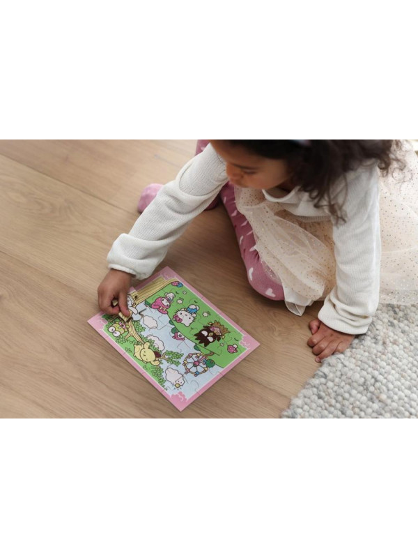 Drewniane puzzle 20 szt Hello Kitty