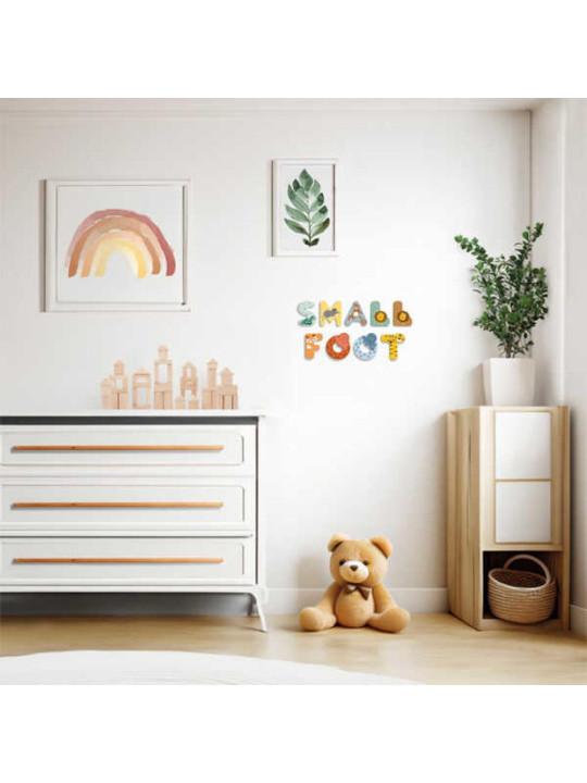 Wooden Nursery Letters Display