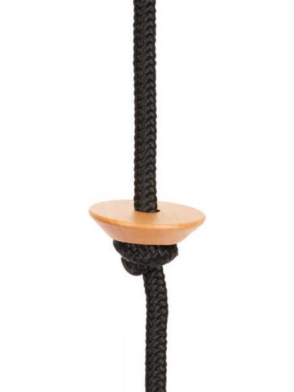 Disc Swing with Climbing Rope "Black Line"