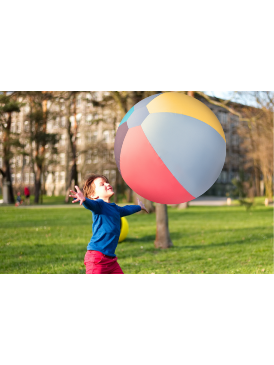 Magiczna Piłka Balonowa Pastelowa XXL