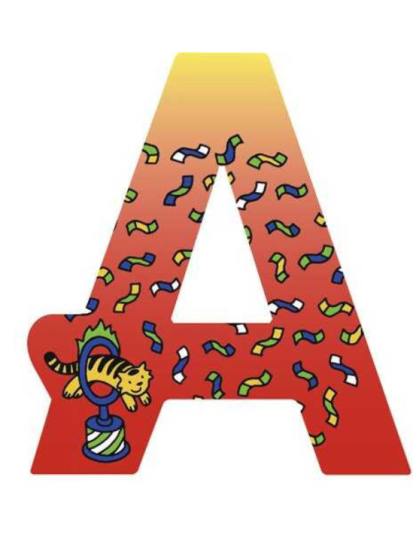 Letter A - set of 6