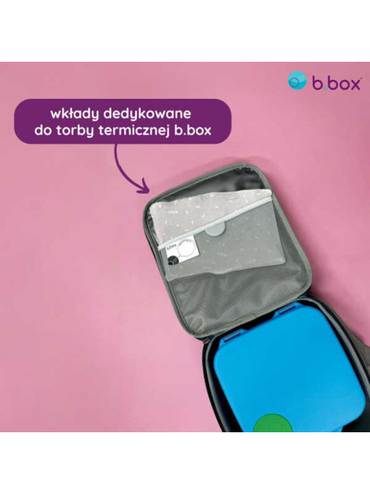 Wkłady chłodzące do torby termicznej, 2 szt., b.box