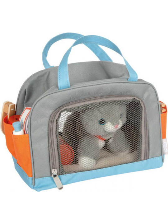 Cat with Carry Bag and Care Set