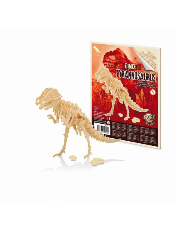 Drewniany model dinozaura D6B