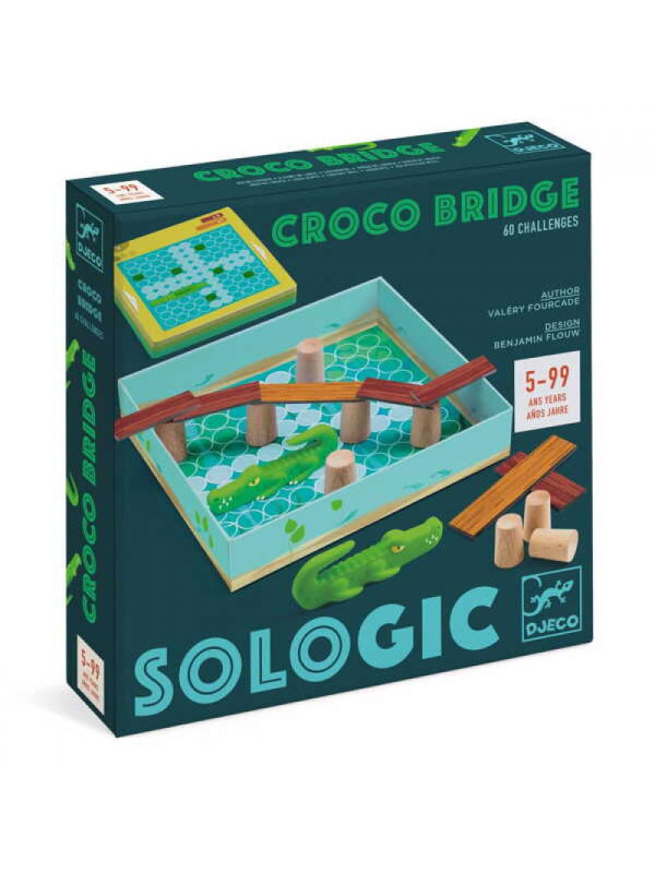 Gra logiczna Sologic CROCO BRIDGE DJ00816