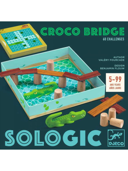 Gra logiczna Sologic CROCO BRIDGE DJ00816