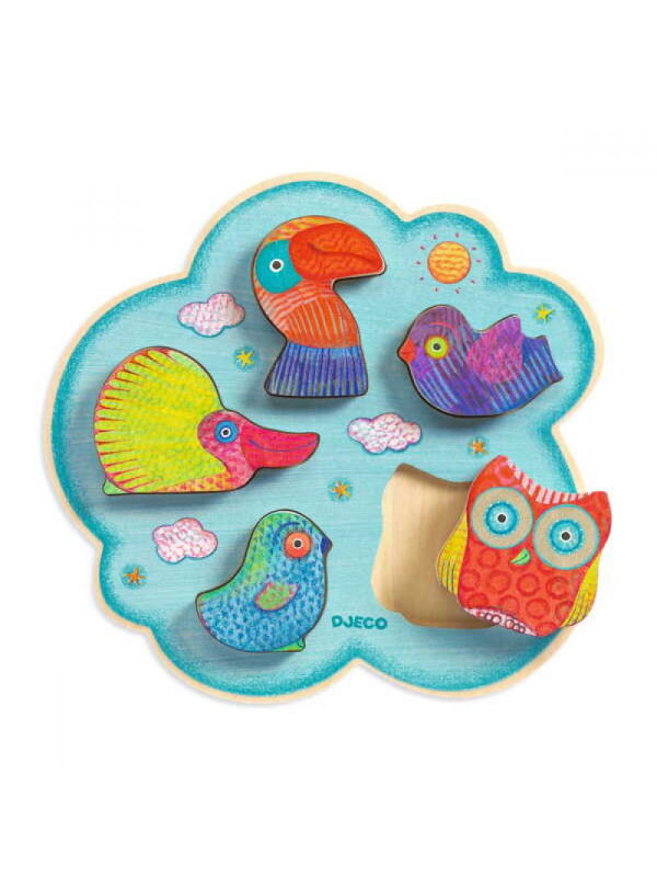 Drewniane puzzle TOUCANCO DJ01067