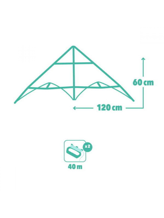 Latawiec ekspert ZIELONE FALE DJ02163