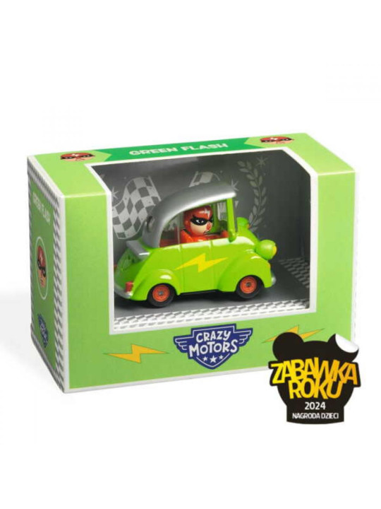 Autko CRAZY MOTORS - GREEN FLASH DJ05471