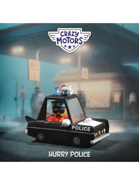 Autko CRAZY MOTORS - HURRY POLICE DJ05473