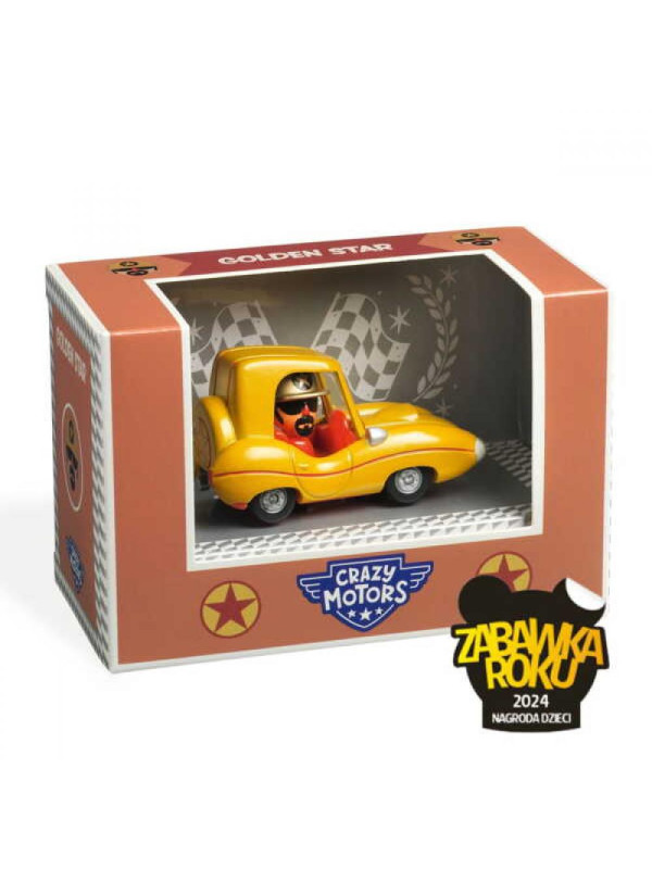 Autko CRAZY MOTORS - GOLDEN STAR DJ05475