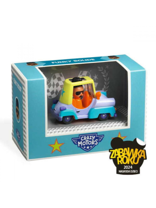 Autko CRAZY MOTORS - FUNKY BOLIDE DJ05477