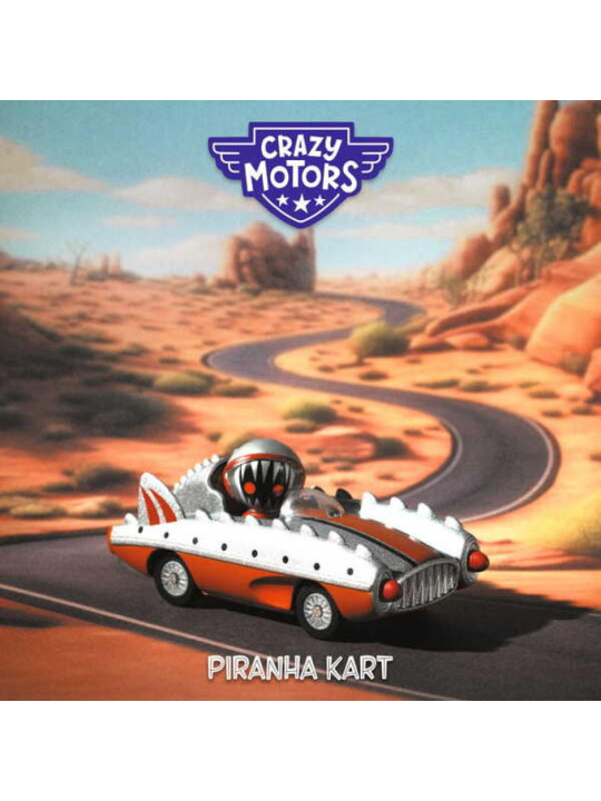 Autko CRAZY MOTORS - PIRANHA KART DJ05484