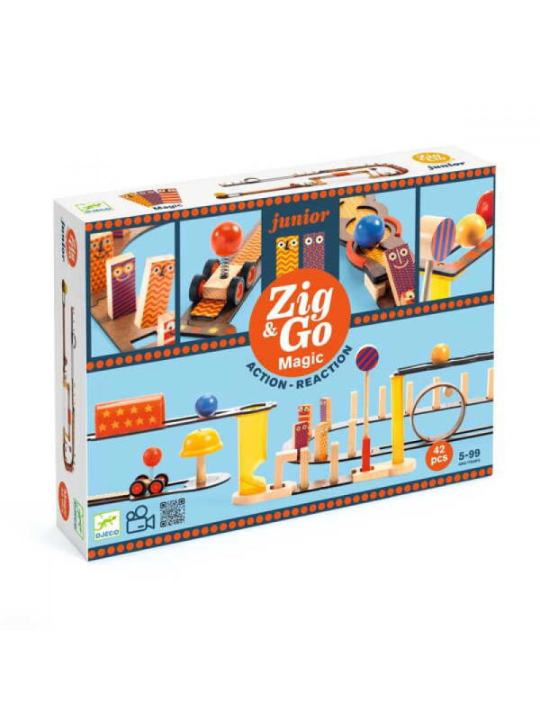 Zestaw Zig&Go Junior MAGIA 43 elementy DJ05649