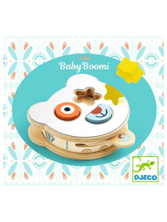 Drewniany sorter z lusterkiem BABY BOOMI DJ06137