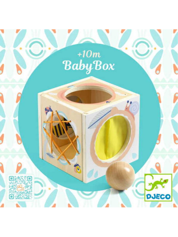 Drewniane pudełko sensoryczne BABYBOX DJ06149