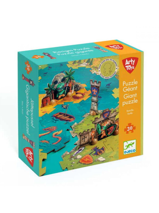 Puzzle tekturowe BITWA Arty Toys DJ06847