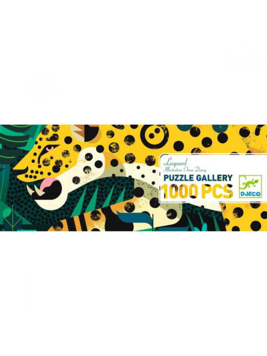 Puzzle gallery LEOPARD 1000 elem. DJ07645