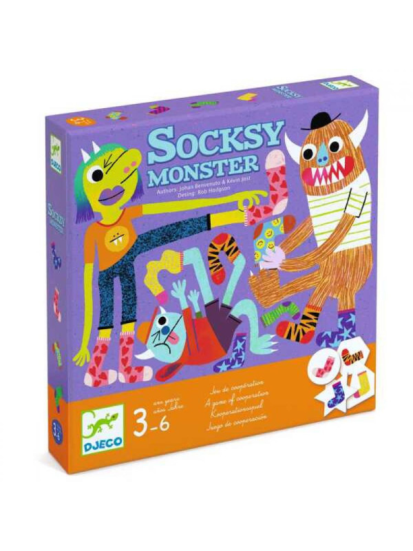 Gra planszowa SOCKSY MONSTER DJ08526