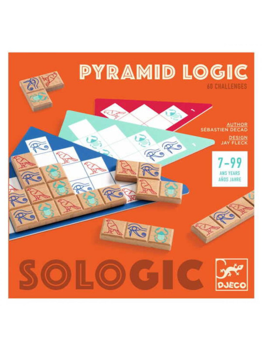 Gra logiczna PYRAMID LOGIC DJ08532