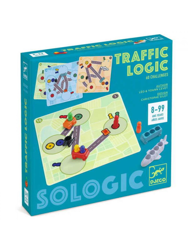 Gra logiczna TRAFFIC LOGIC DJ08585 