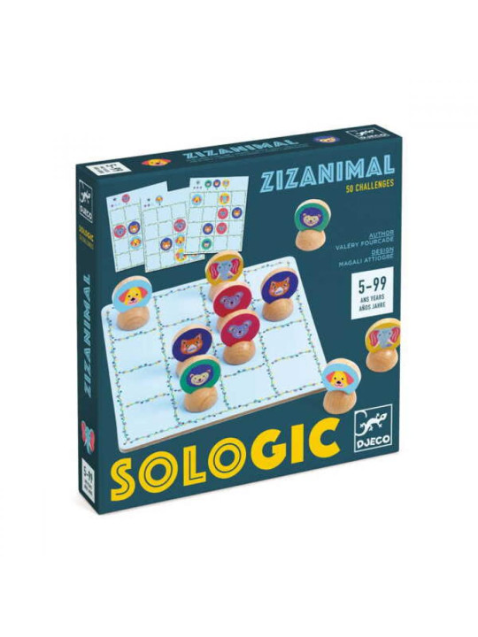 Gra logiczna SoLogic ZIZANIMAL DJ08592