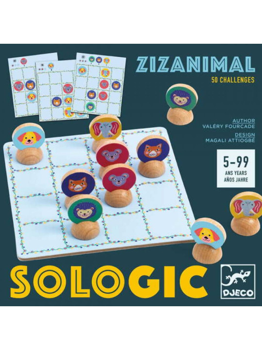 Gra logiczna SoLogic ZIZANIMAL DJ08592