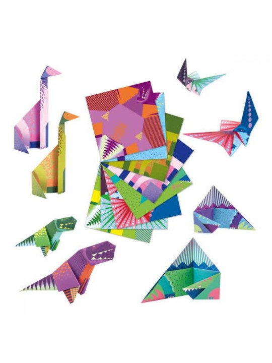 Origami DINOZAURY zestaw 24 szt DJ08758