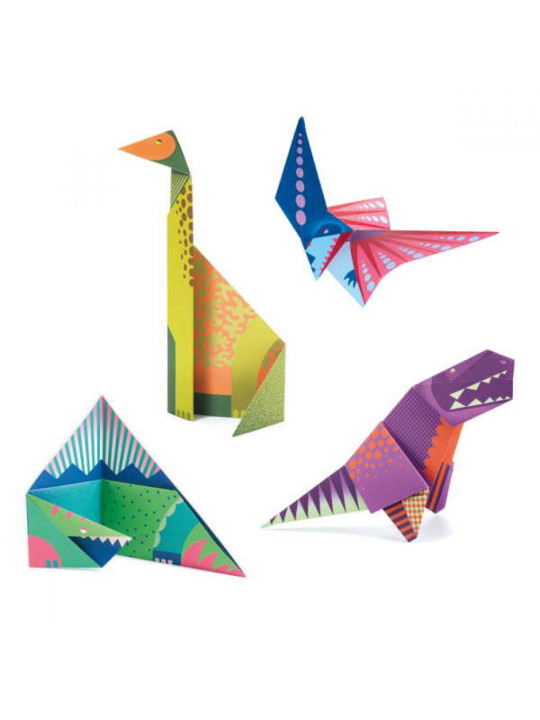 Origami DINOZAURY zestaw 24 szt DJ08758