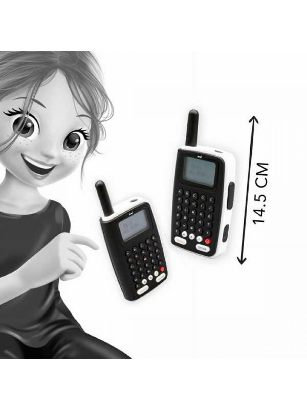 WALKIE-TALKIE messenger - zasięg 1 km/3 km TW04