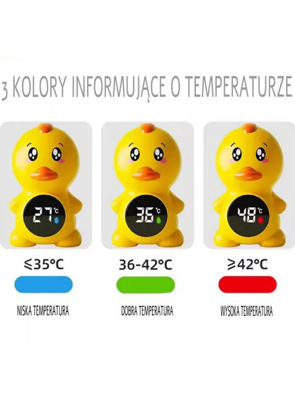 WOOPIE BABY Termometr do Mierzenia Temperatury Wody Kaczuszka