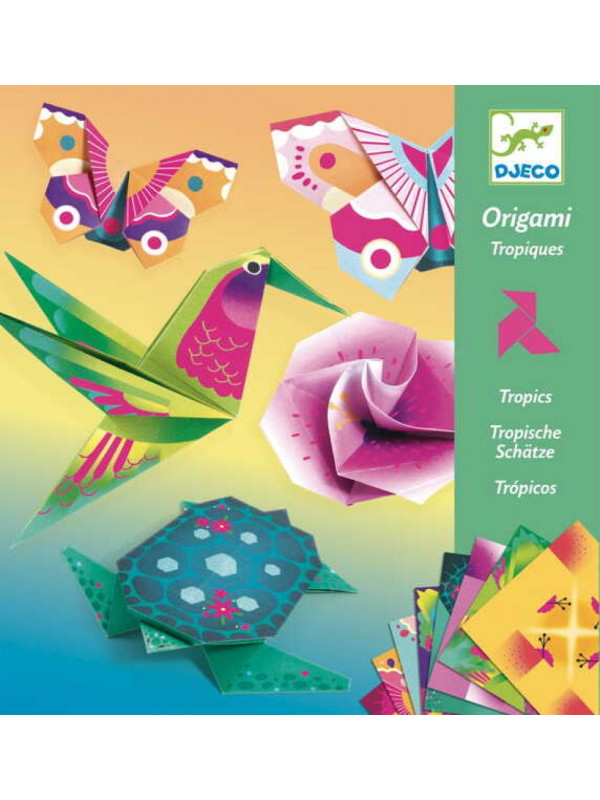 Origami TROPIKI (neonowe) DJ08754