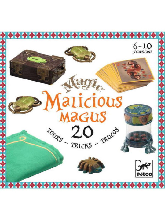 Zestaw 20 magicznych sztuczek Malicious DJ09964 