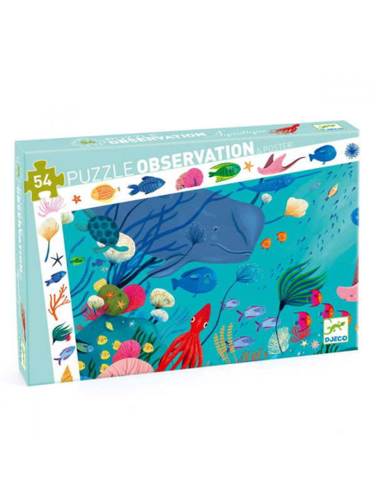 Puzzle obserwacja OCEAN  - 54el. DJ07562