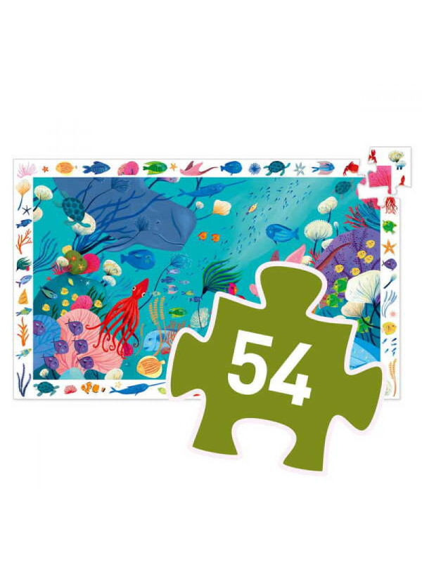 Puzzle obserwacja OCEAN  - 54el. DJ07562