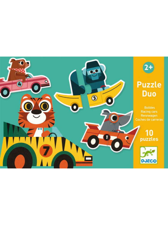 Puzzle duo WYŚCIGÓWKI DJ08148