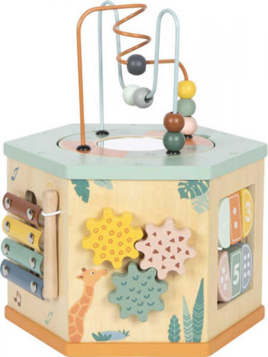 Motor Activity Cube 7 Sides "Safari"