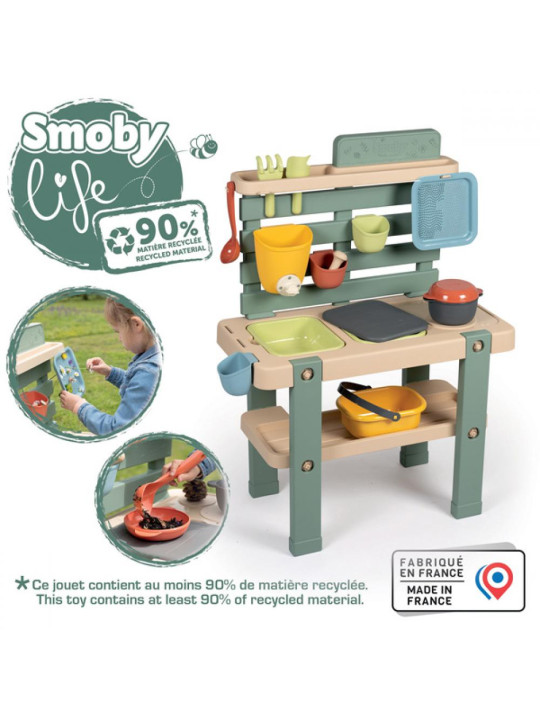 Smoby Life Kuchnia do zabawy wodą i piaskiem