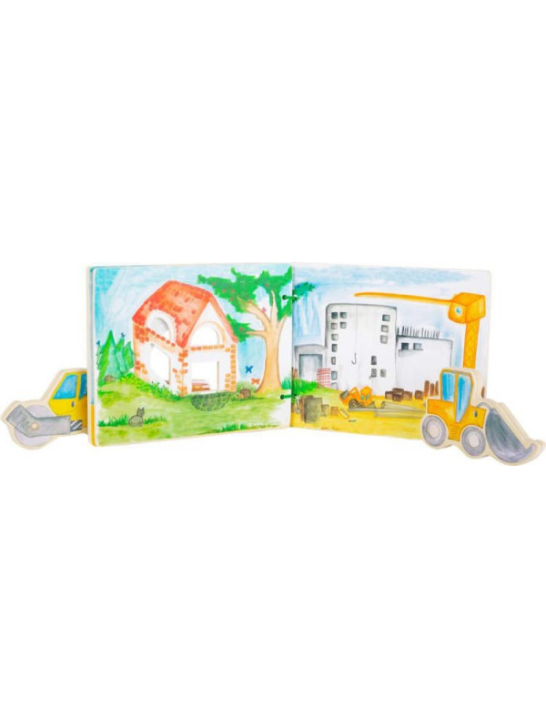 Construction Site Picture Book, interactive