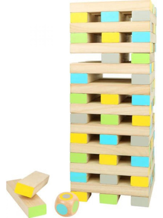 Wieża Jenga xxl drewniane dla dzieci small foot design - drewniana gra planszowa dla 3 latka