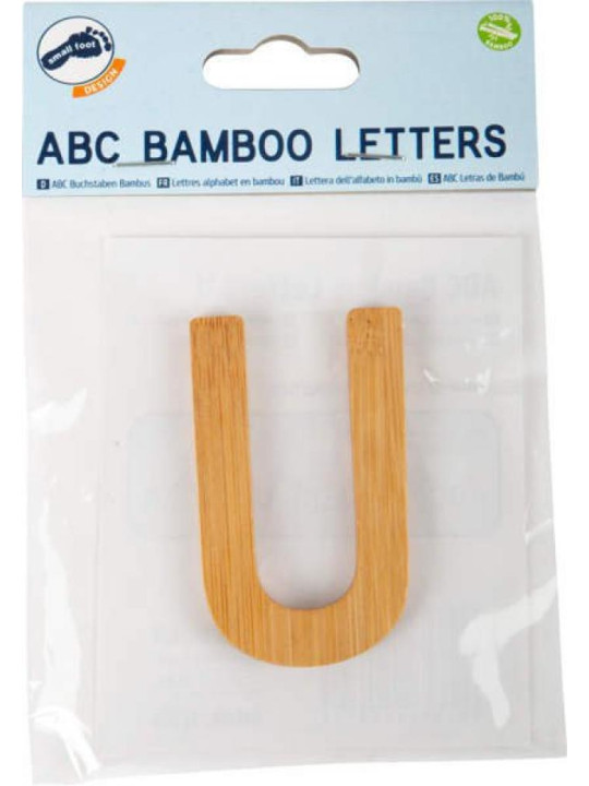 ABC Bamboo Letters U