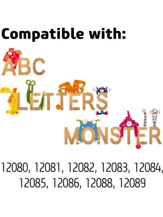 ABC Bamboo Letters U