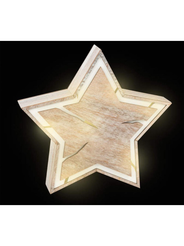 Compact Light-Up Star Tree Pit Design