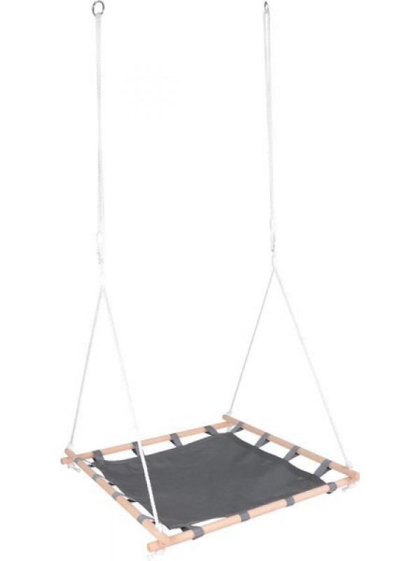 Drewniana Huśtawka dla dzieci Nest Swing Wooden Frame small foot design - zabawka dla 3 latka