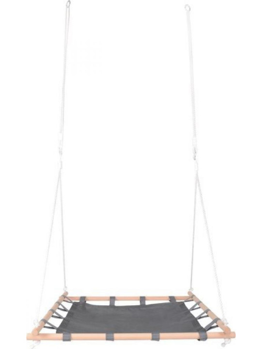 Drewniana Huśtawka dla dzieci Nest Swing Wooden Frame small foot design - zabawka dla 3 latka